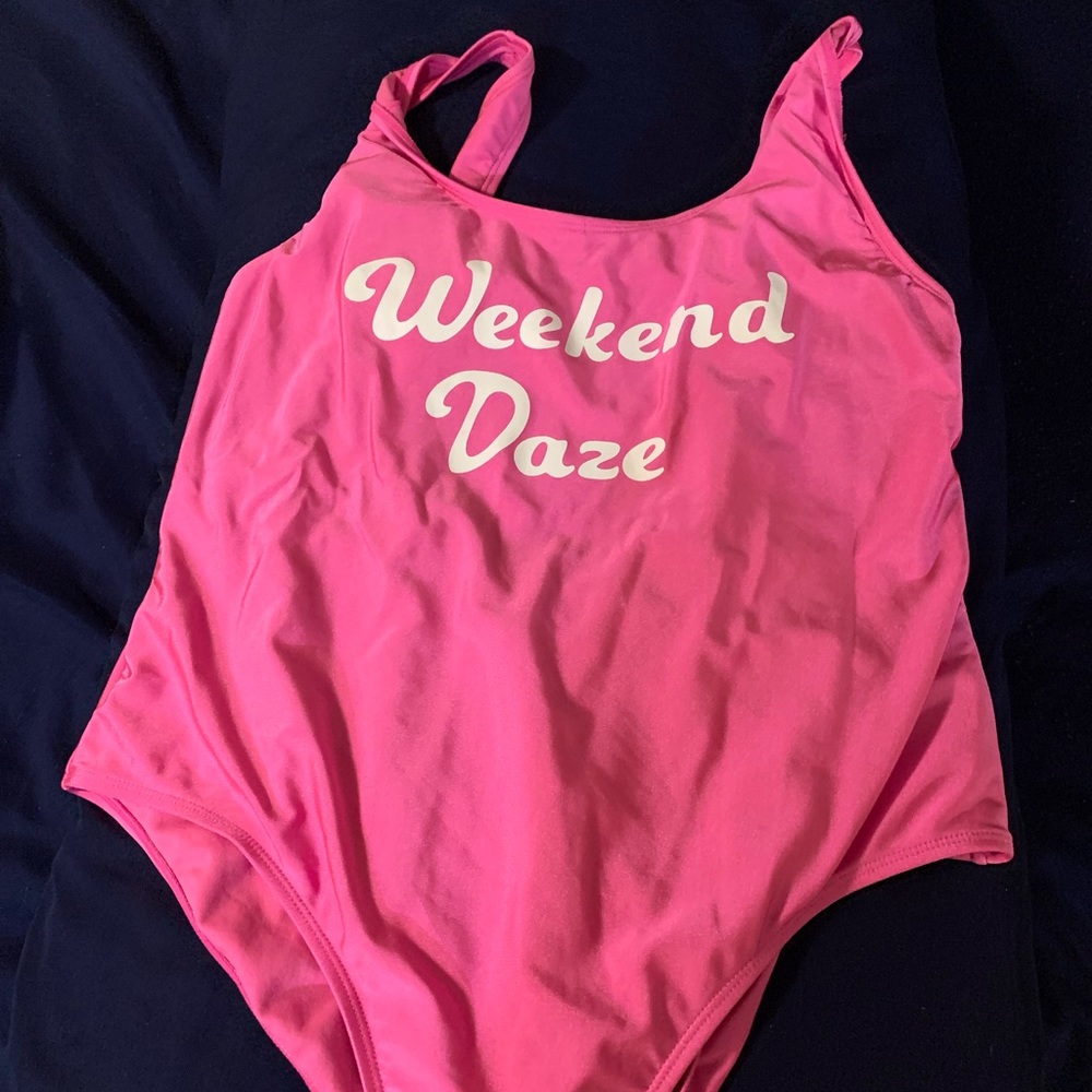 Bathing suit one piece